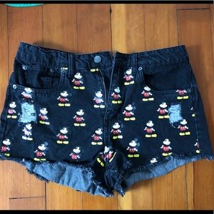 Forever 21 Disney Mickey Shorts